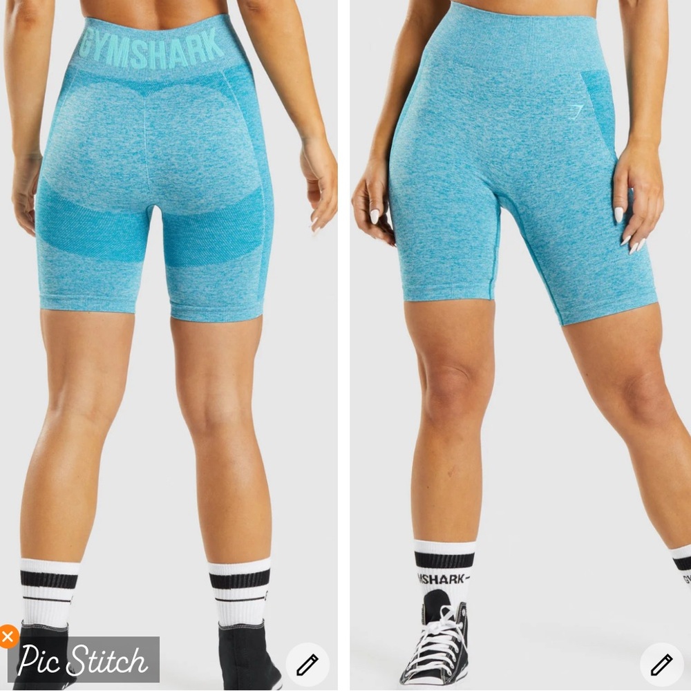 Gymshark 8” Seamless High-Rise Bike Shorts